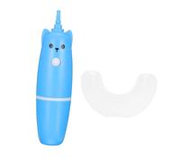 VILLFUL U-Shaped Soft Bristle Electric Toothbrush with Low Frequency Silent Vibration Protective Gum Care Portable Lightweight Oral Cleaning Brush