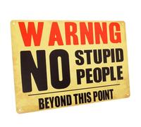 VILLFUL Vintage Iron Art Garden Warning Sign Private Property Caution Board for Courtyard Outdoor Use Classic Colors Decorative Safety Notice