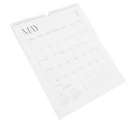 VILLFUL Wall Calendar Hanging Planner July to December Stable Thick Paper for Smooth Writing Monthly Transitions for Goal Setting Stylish Office and Home Organizer