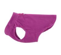 VILLFUL Warm Fleece Dog Sweater Vest Xl for Small Dogs Plush Lined Decorative Pet Vest Thermal Insulation Jacket for Sensitive Skin Autumn Winter Warmth Retention Purple Puppy Outfit for