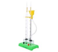VILLFUL Water Electrolysis Demonstrator Kit for School Laboratories Oxygen and Hydrogen Production Teaching Tool Educational Science Experiment Device for Chemistry Classes