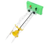 VILLFUL Water Electrolysis Experiment Device Chemical Electrolyzer Kit for Oxygen and Hydrogen Demonstration Teaching Prop for School Laboratory and Classroom Use