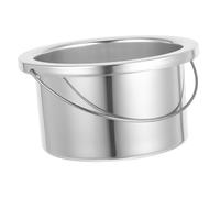 VILLFUL Wax Melting Pot Replacement for Hair Removal Aluminum Wax Warmer Container with Smooth Surface and Ergonomic Handle Efficient Heat Conductive Melting Liner for Professional and