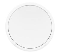 VILLFUL Wear-resistant Magnifying Makeup Mirror with Suction Cups Portable High Definition Single-sided Travel Mirror for Women and Professional Makeup Artists White Compact Design