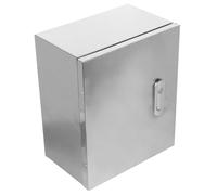 VILLFUL Weatherproof Outdoor Electrical Enclosure Wall Mounted Distribution Box for Network Devices Power Management and Security Monitoring Multipurpose Industrial Cabinet with