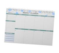 VILLFUL Weekly Planner Notepad Tear Off Task Notebook with Schedule Calendar and Daily To Do List for Work Study and Personal Organization with Bookmark for Easy Marking