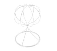 VILLFUL White Iron Hat Stretcher Display Holder for Hats and Wigs