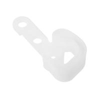 VILLFUL White Refrigerator Door Stopper Buckle Latch Hook for Secure Closure Energy-saving Replacement Part for Fridge and Freezer Doors Modern Aesthetic Hinge Stopper for Appliance