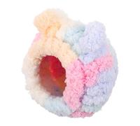 VILLFUL Winter Warm Snuggle Hut Bird Nest for Small Parakeets Budgies Cockatiels Conures Quaker Parrots Soft Breeding Box with Stable Hanging Design for Indoor and Balcony Use