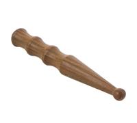 VILLFUL Wooden Foot Hand Massage Stick - Green Sandalwood Trigger Point Massager Tool for Body Reflexology and Manual Foot Care