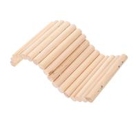 VILLFUL Wooden Hamster Climbing Ladder Bite-resistant Pet Toy for Animals Exercise Platform for Hamsters and Other Pets