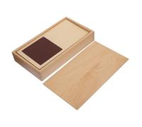 VILLFUL Wooden Sensory Board Educational for Montessori Tactile Learning Textured Preschool Activity Tool for Sensory Development and Early Childhood Education