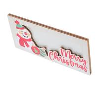 VILLFUL Wooden Snowman Cash Box Christmas Money Holder with Card Slots Festive Holiday Party Favor and Decorative Xmas Wallet for Cash and Cards Storage