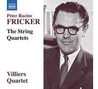 Villiers Quartet – Fricker: The String Quartets – CD – Naxos (2017)