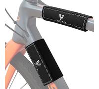 Villkin Bicycle Frame Protector - Pack of 3 - Transport Protection Universal for All Bicycle Carrier and Bicycles (Black, Universal)