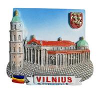 Vilnius Lithuania Refrigerator Magnet Travel Souvenir Fridge 3D Decoration Craft Collection