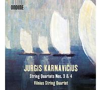 Vilnius String Quartet - Jurgis Karnavi?ius: String Quartets Nos. 3 & 4