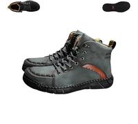 Vilobel Men Non Slip on Shoes, Men's Orthopedic Safety Work Boots, Waterproof Lightweight Shock Absorption(Green,9.5)