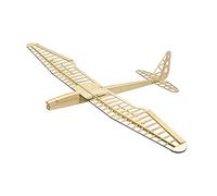 Viloga Balsa Wood Model Airplane Sunbird Sailplane, 1.6M Laser Cutting Unassembeld Model Plane Kits to Build, DIY Flying RC Glider Plane for Adults (KIT+Motor+ESC+Servo+Covering)
