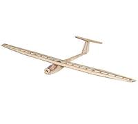 Viloga RC Glider Griffin Sailplane, 1.6M Laser Cut Balsa Wood Model Airplane Kit to Build, Unassembled Flying Model Plane for Adults (KIT+Motor+ESC+Servos+Covering)