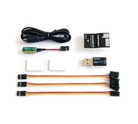 VilogaRC A3 Super4 Hobbyeagle Flight Controller 6-Axis Gyro Stabilizer Full Set with Program Card for Fixed Wing RC Airplane FPV Aircraft Models (A3 Super4 Standard Set)