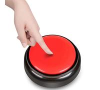 ViLoSa Talking Alarm Clock with Volume Control Rotation button-PRESS big button Speaks The Time, Date and Day - Perfect for The Blind, Elderly or Visually Impaired