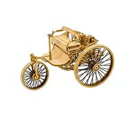 Viloyaga Wood Model for The First Car in The World, DIY 3D Wooden Puzzle for The First Automobile, Motorcar Vehicle Laser Cutting Woodcraft Kits to Build for Adults, Educational Assembly Toys