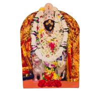 Vils Guwahati Goddess Sri Kamakhya Devi Divine Holy Blessing Wood & Plastic Photo Frame Cutout with Back Stand (5 inch X 7.5 inch)