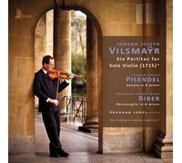 Vaughan Jones - Vilsmayr: 6 Partitas for Solo Violin, Pisendel: [CD]