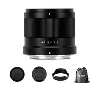 VILTROX 15mm F1.7 Air Z Lens for Nikon Z-Mount, AF 15mm f/1.7 Ultra Wide Angle Autofocus APS-C Lens Compatible with Nikon Z-Mount Cameras Z5 Z5II Z50 Z50II Z6 Z6II Z7 Z7II ZFC Z30 Z9 Z8 ZF Z6III