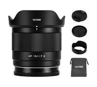 VILTROX 15mm F1.7 E APS-C Lens, AF 15mm f/1.7 Wide Angle Large Aperture Prime Lens for Sony E-Mount, Autofocus Lens for Sony A7CII A7IV A7R5 A6700 A6400 ZV-E10 II A7C FX30 A7RV A1II