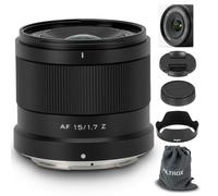 VILTROX 15mm F1.7 Z-Mount Lens for Nikon, APS-C Ultra Wide Angle Autofocus Lens for Nikon Z-Mount Cameras Z5 Z50 Z50II Z6 Z6II Z7 Z7II ZFC Z30 Z9 Z8 ZF Z6III
