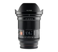 VILTROX 16mm F1.8 f/1.8 Pro Level FE Full Frame Wide Angle Autofocus Lens with LCD Screen Compatible with Sony E-Mount Mirrorless Cameras Alpha a7 a7II a7III a7R a7RII a7RIII a7RIV a7S a7SII a9 a7C