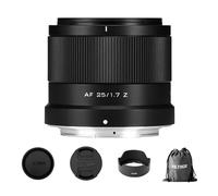VILTROX 25mm f/1.7 Z-Mount APS-C Lens 25mm F1.7 Auto Focus STM Large Aperture Prime Lens Compatible with Nikon Z Mount Cameras Z5 Z50 Z5 Z6 Z6II Z7 Z7II ZFC Z30 Z9 Z8 Z6III