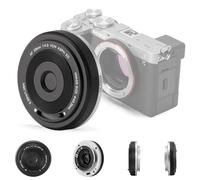 VILTROX 28 mm F4.5 Ultra-Thin Pancake Camera Lenses E-Mount Auto Focus 28 mm f/4.5 FE Size of Chips Full Frame Wide Angle Lens for Sony a7 a7R a7S a7C a7RII a7SII a7SIII a7III