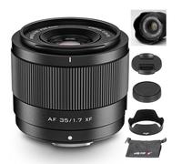 VILTROX 35mm F1.7 XF Mount Lens, Large Aperture APS-C STM Auto Focus Prime Lens for Fujifilm Fuji X-Mount X-E4 X-H1 X-Pro3 X-S10 X-T4 X-T10 X-T20 X-T30 XT30II X-T200 X-H2 X-H2S X-T5 X-S20 X-T50 X-M5
