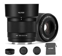 VILTROX 50 mm F2.0 Full Frame Autofocus Lenses for Sony E Mount Camera Lenses FE Compatible with Sony a7 a7C a7III a7RIII a7RIV a7RV a9 a6100 a6400 a6700 (Black)