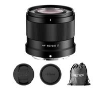 VILTROX 50mm f/2.0 AF Full Frame Z-Mount Lens, 50mm F2.0 Auto Focus Large Aperture Lens Compatible with Nikon Z Mount Cameras Z5 Z50 Z6 Z6II Z7 Z7II ZFC Z30 Z9 Z8 Z6III ZF
