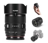 VILTROX 55mm F1.8 Evo Full Frame Lens APO-Design for Sony E Mount Wide Aperture with Autofocus Camera Lenses for Sony ZV-E10II A6700 FX30 A6600 A5100 A93 A7CII ZVE1 A1 A7C