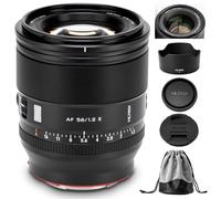 VILTROX 56mm F1.2 Pro E-Mount APS-C Lens for Sony, AF 56mm f/1.2 E Lens Autofocus Large Aperture Prime Lens for Sony E-Mount ZV-E10 ZV-E10II FX30 A6700 A6600 A6500 A6400 A6300 A6100 A7IV A7RⅣ