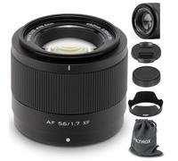 VILTROX 56mm F1.7 f/1.7 XF-Mount APS-C Lens for Fuji X, Autofocus STM Large Aperture Lens for Fujifilm Fuji X-Mount X-E3 X-E4 X-H1 X-PRO2 X-PRO3 X-T3 X-T4 X-T20 X-T30 X-T30II X-T200 X-S10 X-H2 X-H2S