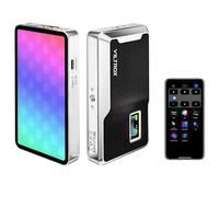 VILTROX 6000mAh RGB Video Light, Bluetooth Control On Camera Video Light, All Metal RGB Portable LED Photography Lighting, Led Camera Light Panel for Video Recording (Retro 08X)