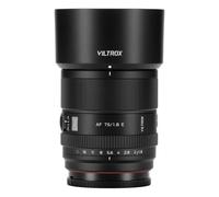 VILTROX 75mm f/1.8 EVO E-Mount Lens, AF 75mm F1.8 Large Aperture Autofocus APS-C Prime Lens Compatible with Sony E-Mount Mirrorless Cameras Alpha a7III a7R a7RII a7S a7SII a9 a7C FX2/3 a6600 a6700