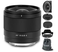 VILTROX 9mm F2.8 E-Mount APS-C Lens for Sony, Auto Focus Ultra-Wide Prime Lens for Sony E-Mount Cameras FX30 ZV-E10 ZV-E10II A6700 A6600 A6500 A6400 A6300 A6100