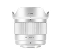 VILTROX AF 15mm F1.7 Air Camera Lens APS-C Auto Focus, Silver (for Fuji XF)