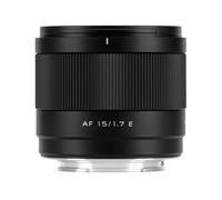VILTROX AF 15mm F1.7 Air Camera Lens APS-C Auto Focus Wide Angle Large Aperture Light Weight (for Sony E)