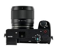 VILTROX AF 15mm F1.7 E Lens for Sony E-Mount, Ultra-Light Autofocus APS-C Wide-Angle Lens for Sony E-Mount A6000, A6100, A6300, A6400, A6500, A6600, ZV-E10, A7 Series, A9 Series