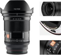 VILTROX AF 16mm f1.8 Full Frame Lens for Sony E Mount Camera,Large Aperture,Wide-Angle,Built-in LCD Screen,Compatible with Mirrorless Cameras a7 a7III a7RII a7RIII a7RIV a7S a9 a7C
