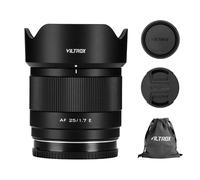 VILTROX AF 25mm F1.7 Air Ultra-Light APS-C Prime Lens for Sony E Mount | APS-C Format Autofocus, 38mm Full-frame Equivalent, 170g Ultra-light, 9-blade Bokeh, 0.3m Minimum Focus Distance