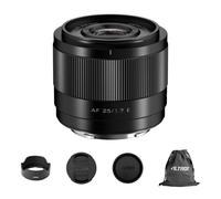 VILTROX AF 25mm F1.7 E Lens for Sony E Mount APS-C Cameras, STM Autofocus,Wide-Angle,Large Aperture,Compatible for ZV-E10 A6400 A6600 FX30 A6100 A7C A7CII A7CR, Lightweight and Compact